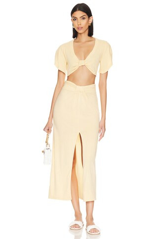 Tularosa Green Thea Top in Vanilla Yellow from Revolve.com | Revolve Clothing (Global)