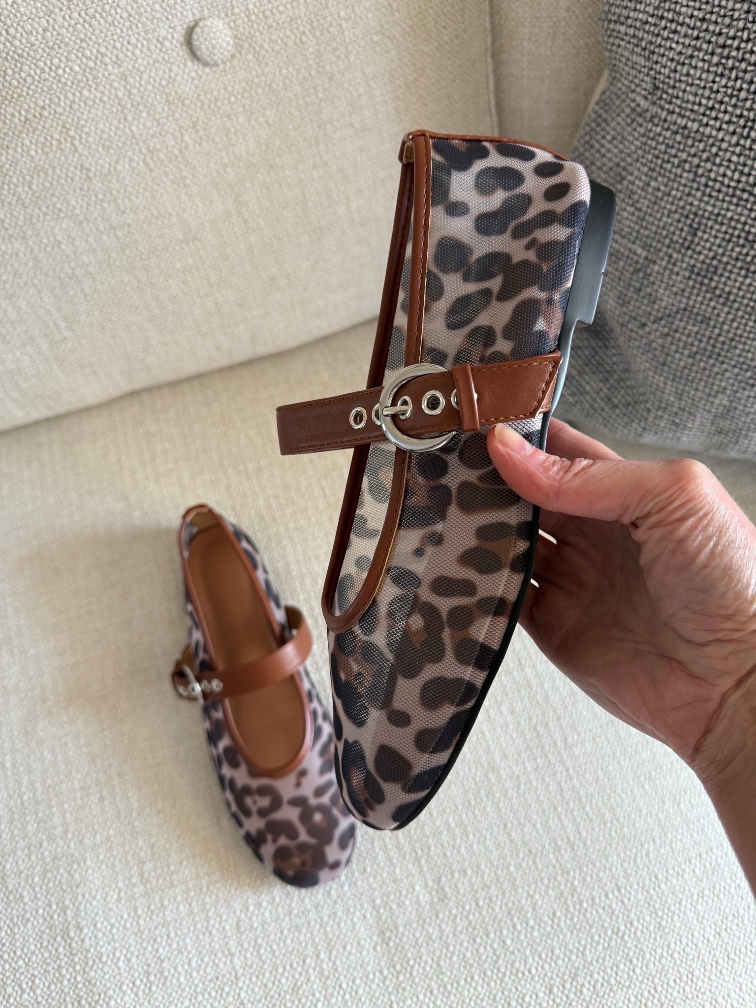 Mesh ballet flat. Runs tts. Love the animal print. Currently on sale on Amazon for under $30. 😘

Follow my shop @lululoves7 on the @shop.LTK app to shop this post and get my exclusive app-only content!

#liketkit
@shop.ltk
https://liketk.it/5bhjV 

#LTKShoeCrush #LTKFindsUnder50 #LTKStyleTip #LTKParties #LTKFindsUnder100 #LTKGiftGuide

#LTKFestival #LTKTravel #LTKPetite #LTKOver40 #LTKMidsize #LTKPlusSize #LTKWorkwear #LTKSaleAlert #LTKSeasonal