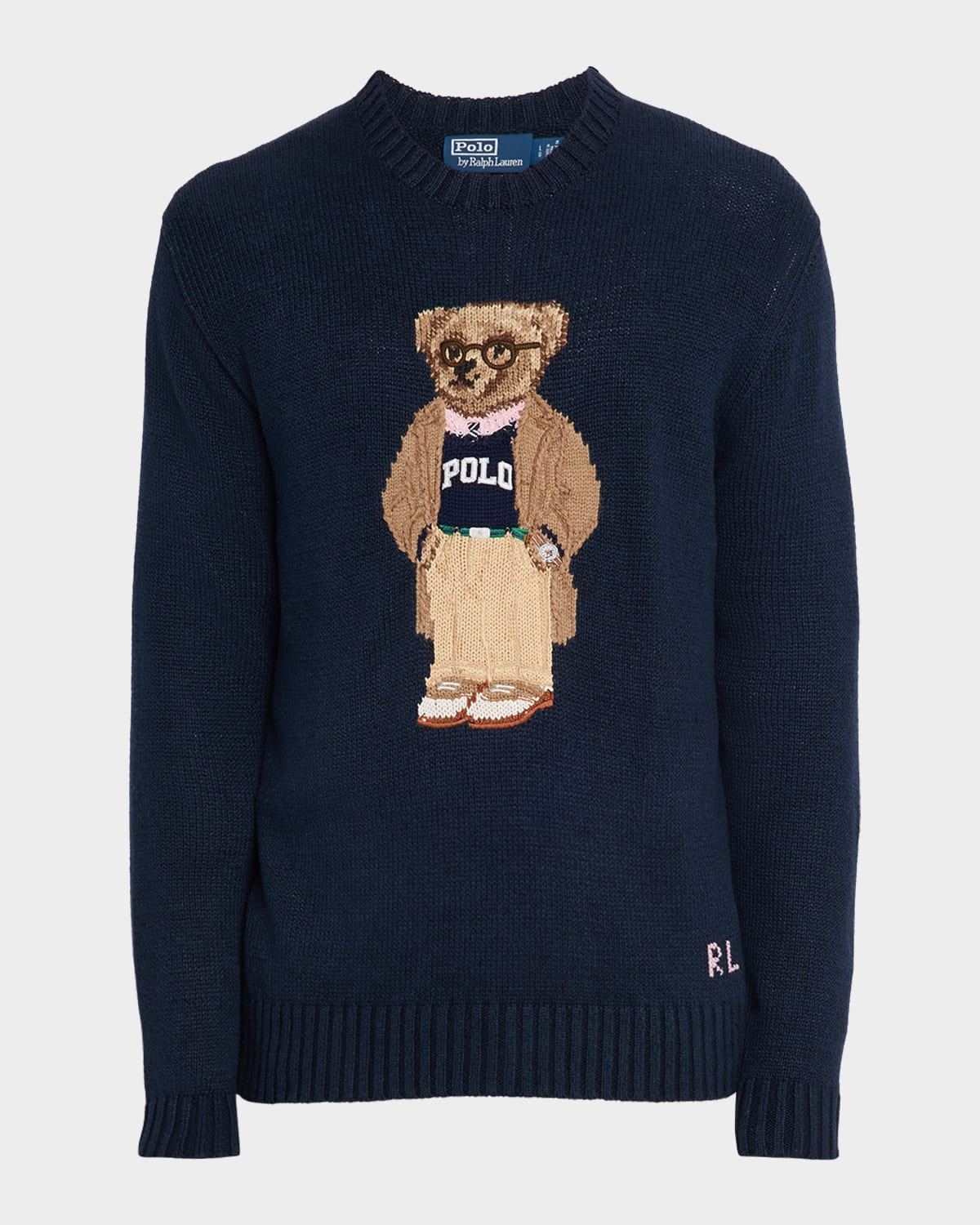 Men's Polo Bear Sweater | Neiman Marcus