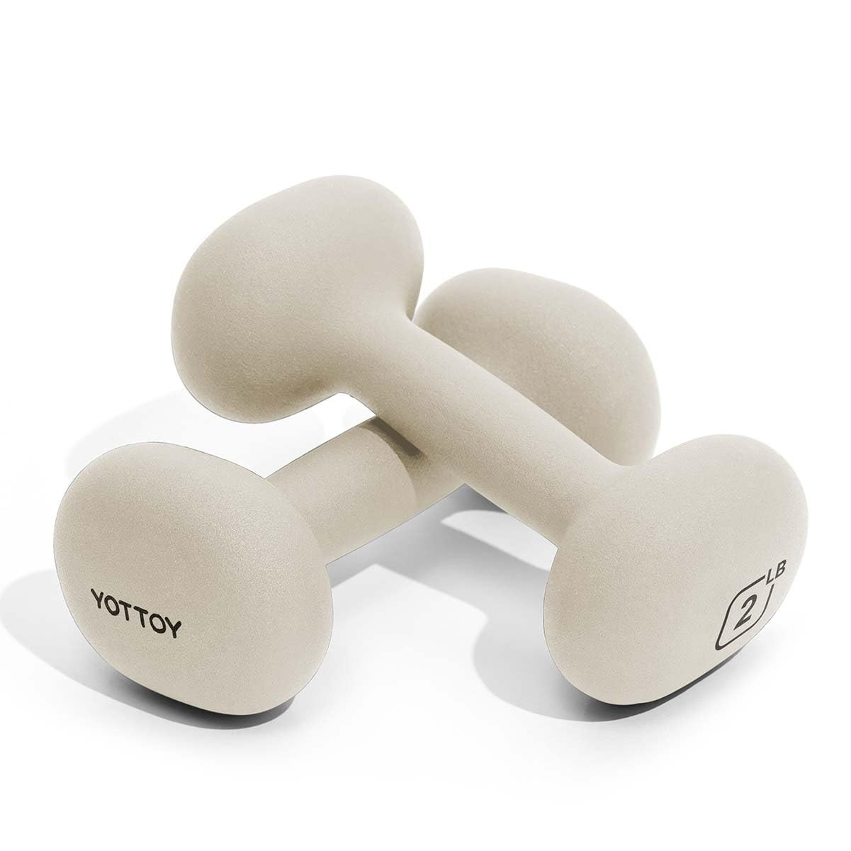 YOTTOY Weights Dumbbells Set for Women,2-15 Pound Dumbbells Set of 2, Non-Slip Hand Weights for H... | Amazon (US)