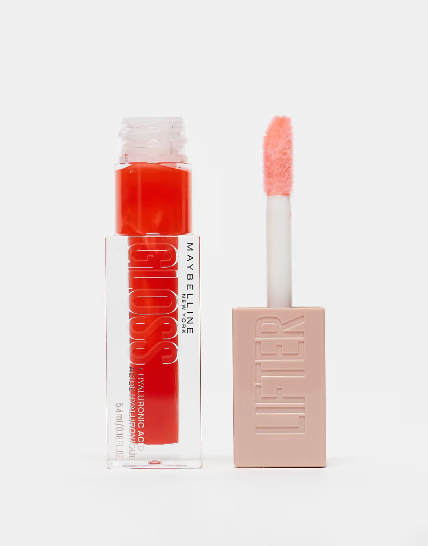 Maybelline Lifter Gloss Hydrating Lip Gloss- Sweetheart-Red | ASOS (Global)