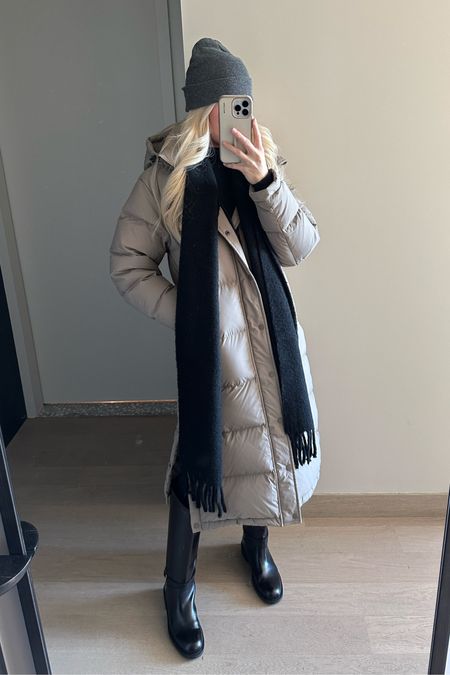 NYC winter outfit ! I’m wearing a small in jacket, my top, and leggings. 



#LTKstyletip #LTKSeasonal