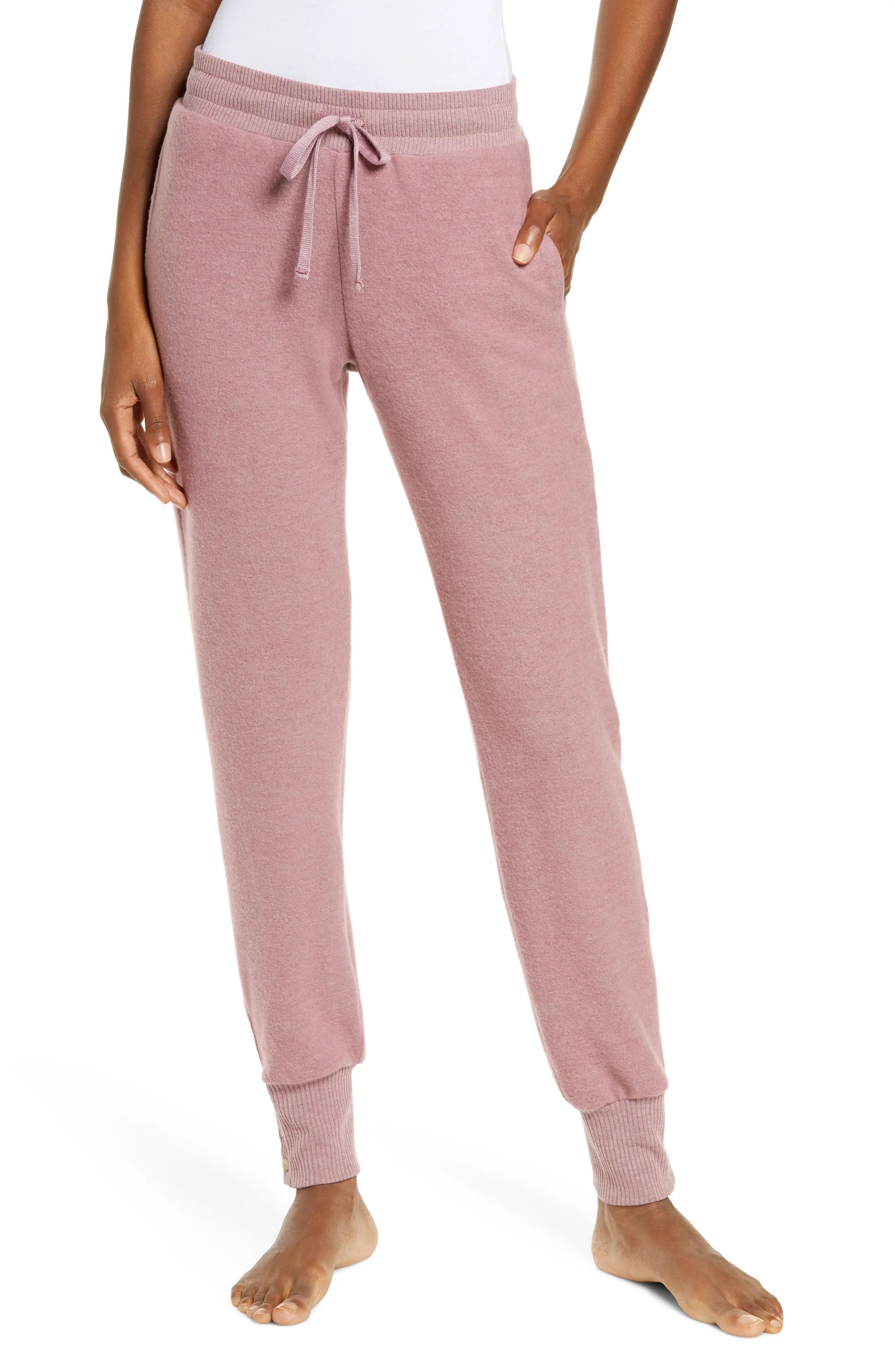 Women's Project Social T Women's Button Cuff Joggers, Size X-Large - Pink | Nordstrom