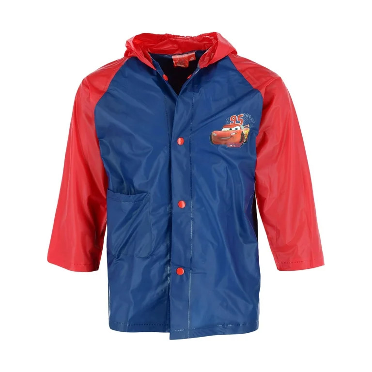 Textiel Trade Kid's Disney Cars Lightning McQueen and Mater Rain Coat - Walmart.com | Walmart (US)
