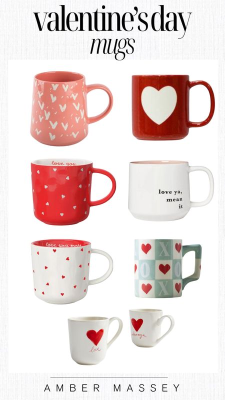 Valentine’s Day coffee mugs | holiday decor | valentines decor | coffee bar

#LTKSeasonal #LTKhome #LTKGiftGuide