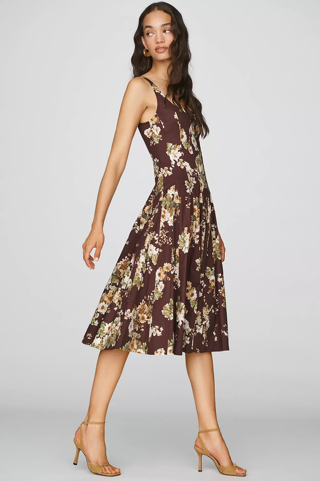 Maeve Tarryn Fit & Flare Midi Dress | Anthropologie (US)