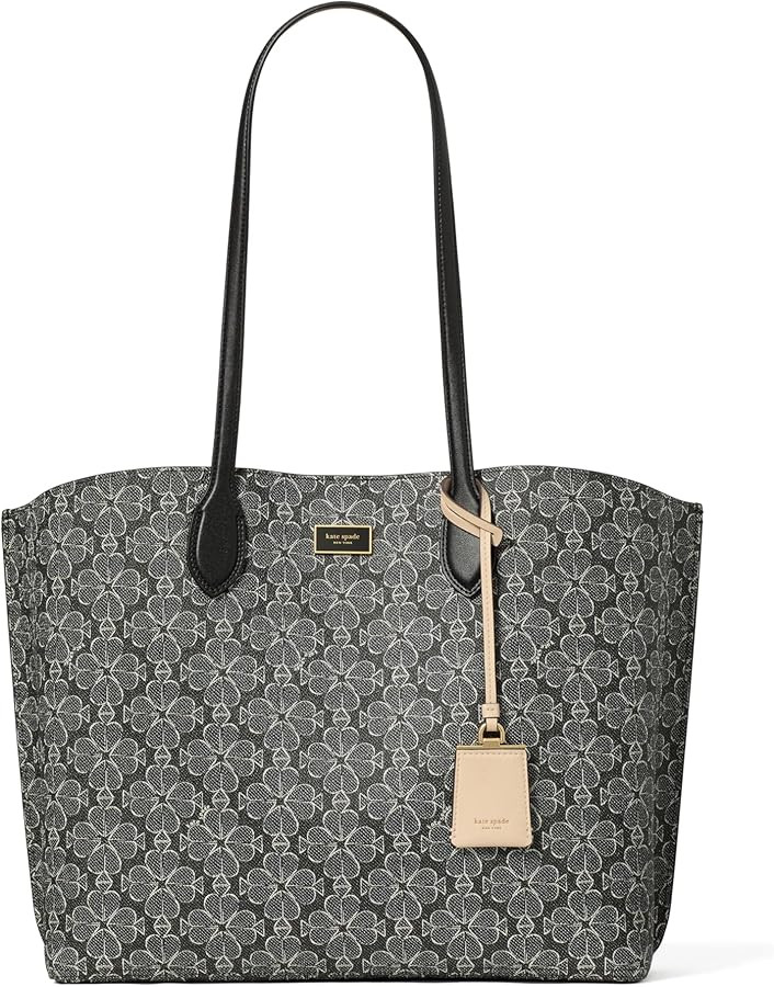 kate spade new york Suite Crossgrain Leather Large Work Tote Bag | Amazon (US)