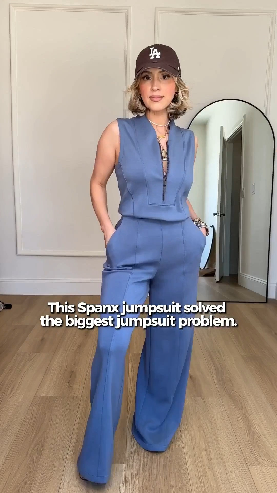 This @Spanx  jumpsuit omg!  Amazon inspired version LINKED 🙌🏼

#LTKootd #LTKgrwm #LTKmomlife