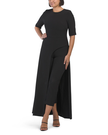 Elbow Sleeve Walk Through Jumpsuit | TJ Maxx