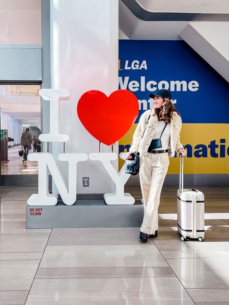 Travel day! Wearing a monochrome look + my favorite Paravel carry on. 

#LTKunder50 #LTKtravel #LTKunder100