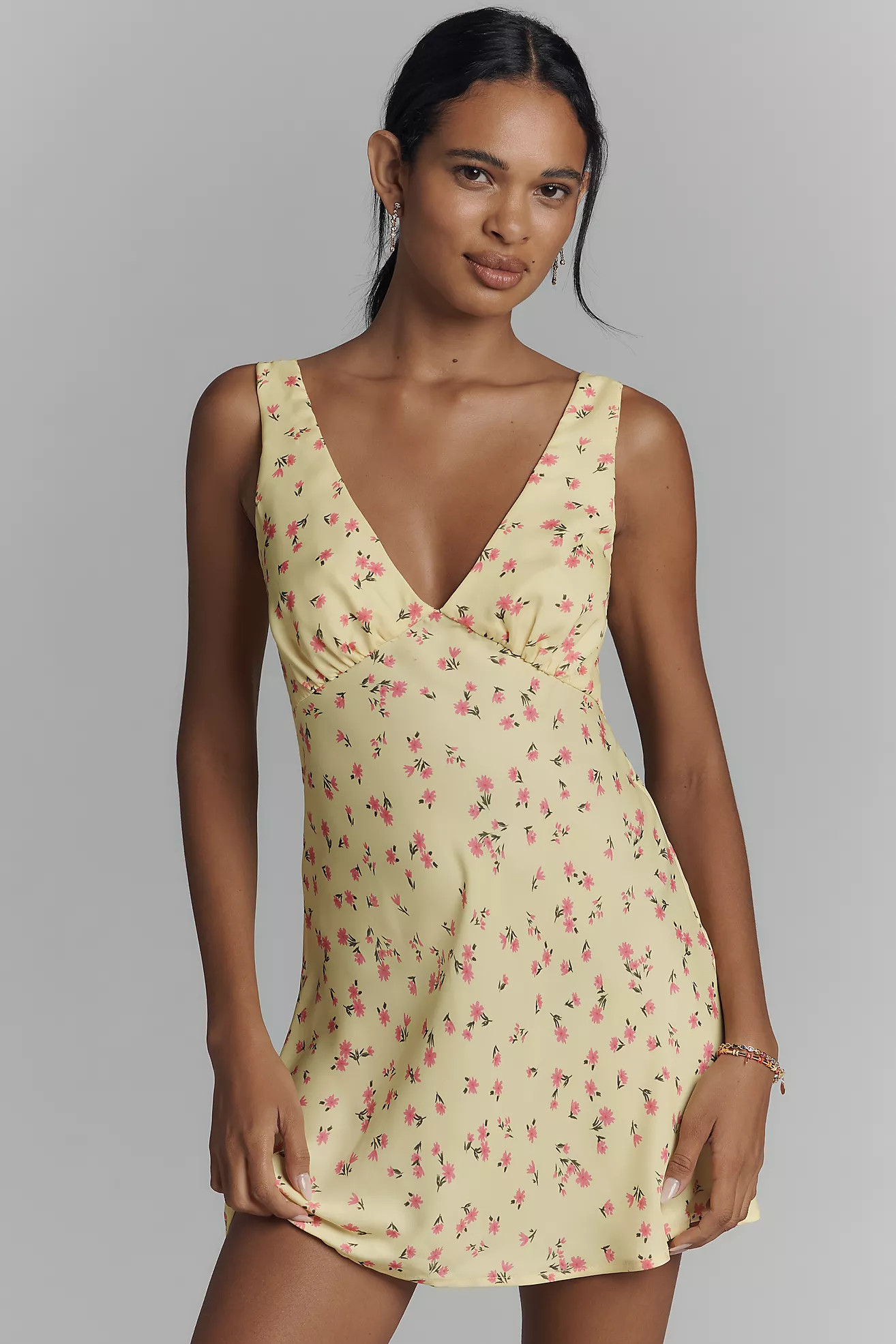 RESA Frankie V-Neck Mini Dress | Anthropologie (US)