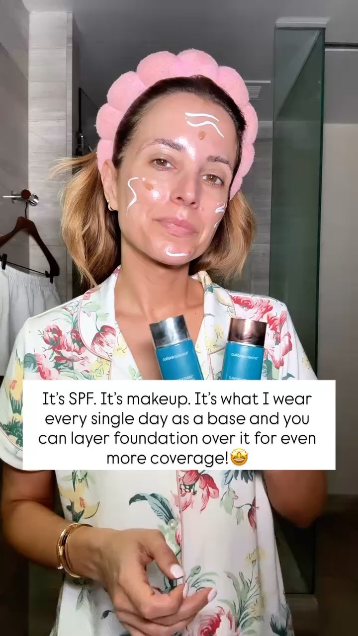 I’m almost 39-years-old and trying to age gracefully! Here’s what I’m doing. I wear this Colorscience sunforgettable total protection face shield flex SPF 50 in color medium. I also wear the bronzer but it’s not necessary. You can wear this alone or let it dry 60 seconds and add liquid foundation over it for more coverage.

#LTKmorningroutine #LTKselfcare #LTKBeauty