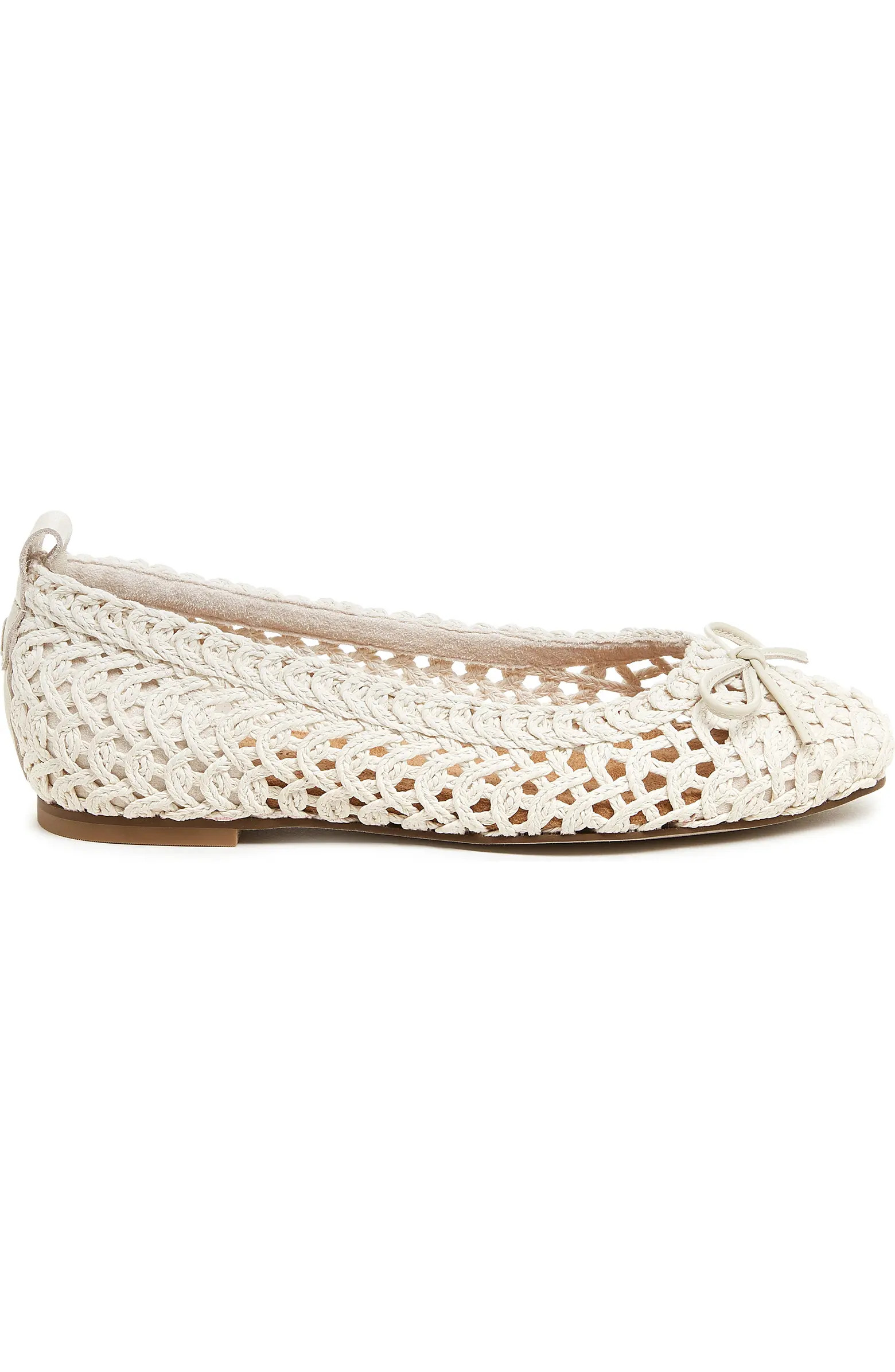 Frankie Crochet Ballet Flat (Women) | Nordstrom