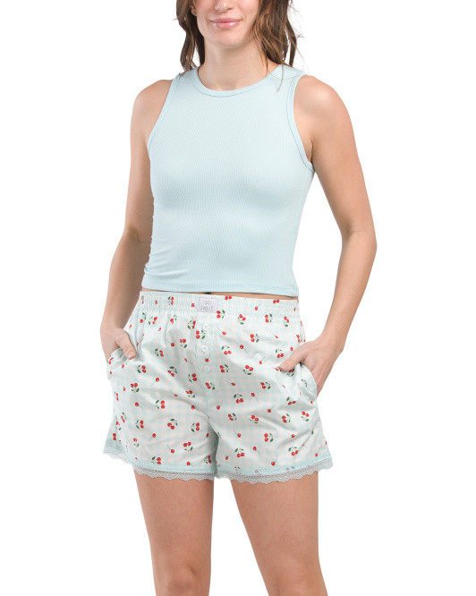 2c Cherry Tank And Boxers Set | TJ Maxx