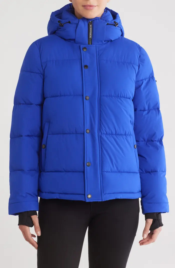 Hooded Short Puffer Jacket | Nordstrom Rack