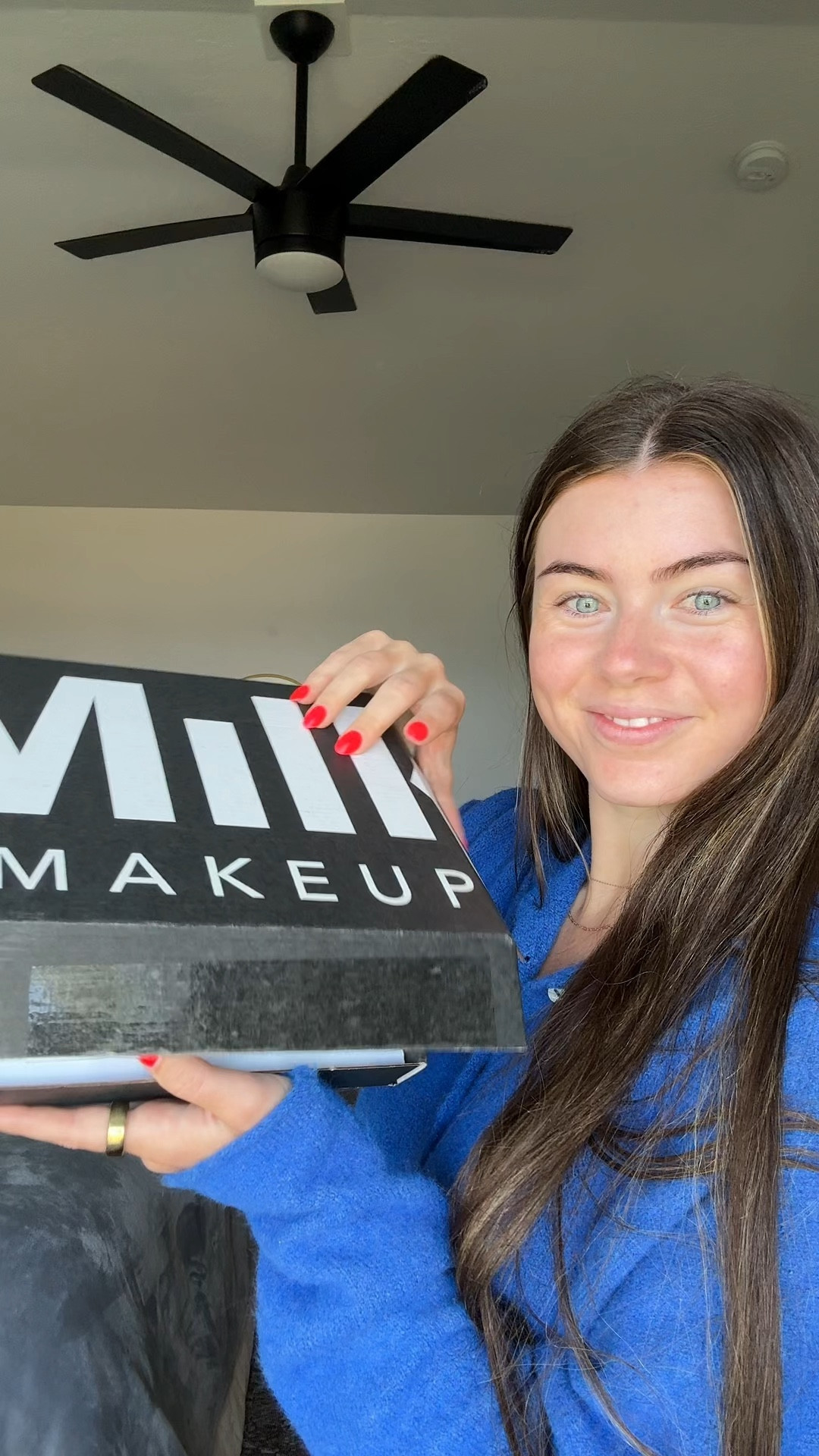 Trying out milk makeup and I LOVE😍