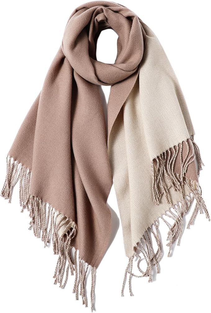 maamgic Womens Cashmere Scarf Large Pashmina Shawls and Wraps Light Blanket Scarf for Evening Dre... | Amazon (US)