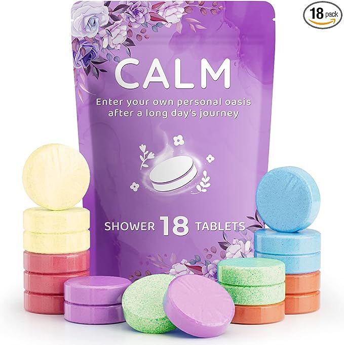 18 Pack Shower Steamers - Valentine's Day, Birthday Gifts - Shower Bombs with Lavender Mint Rose ... | Amazon (US)
