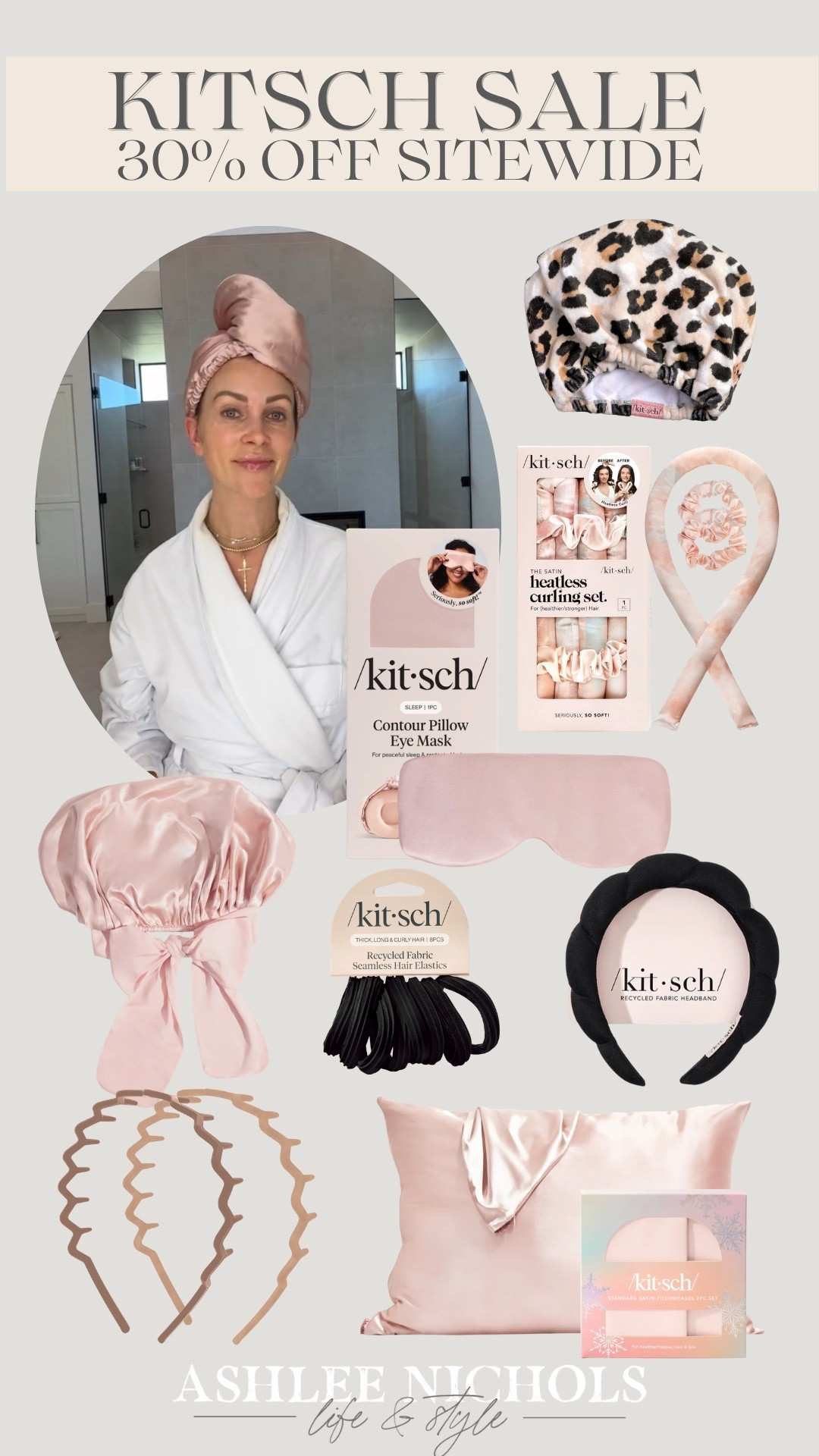 30% off Kitsch sitewide sale! Would be a great time to grab some gifts!

Gift idea, gifts for her, heatless curls, sleep mask, hair towel 

#LTKBeauty #LTKSaleAlert #LTKGiftGuide