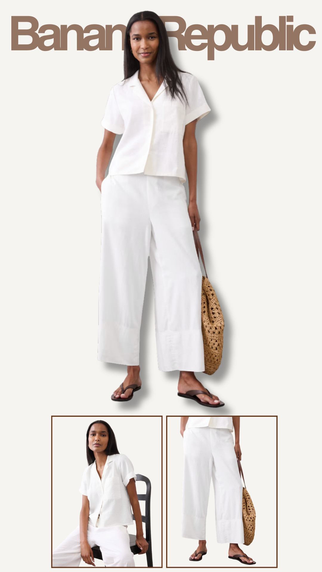 summer linen sets 

 