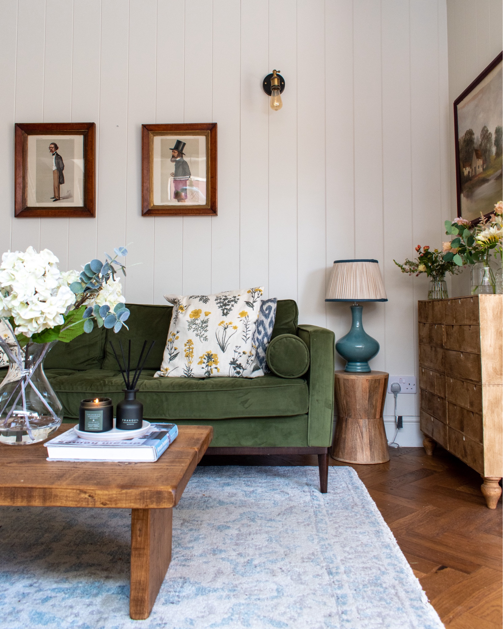 Snug with green sofa 💚

#LTKeurope #LTKhome #LTKuk