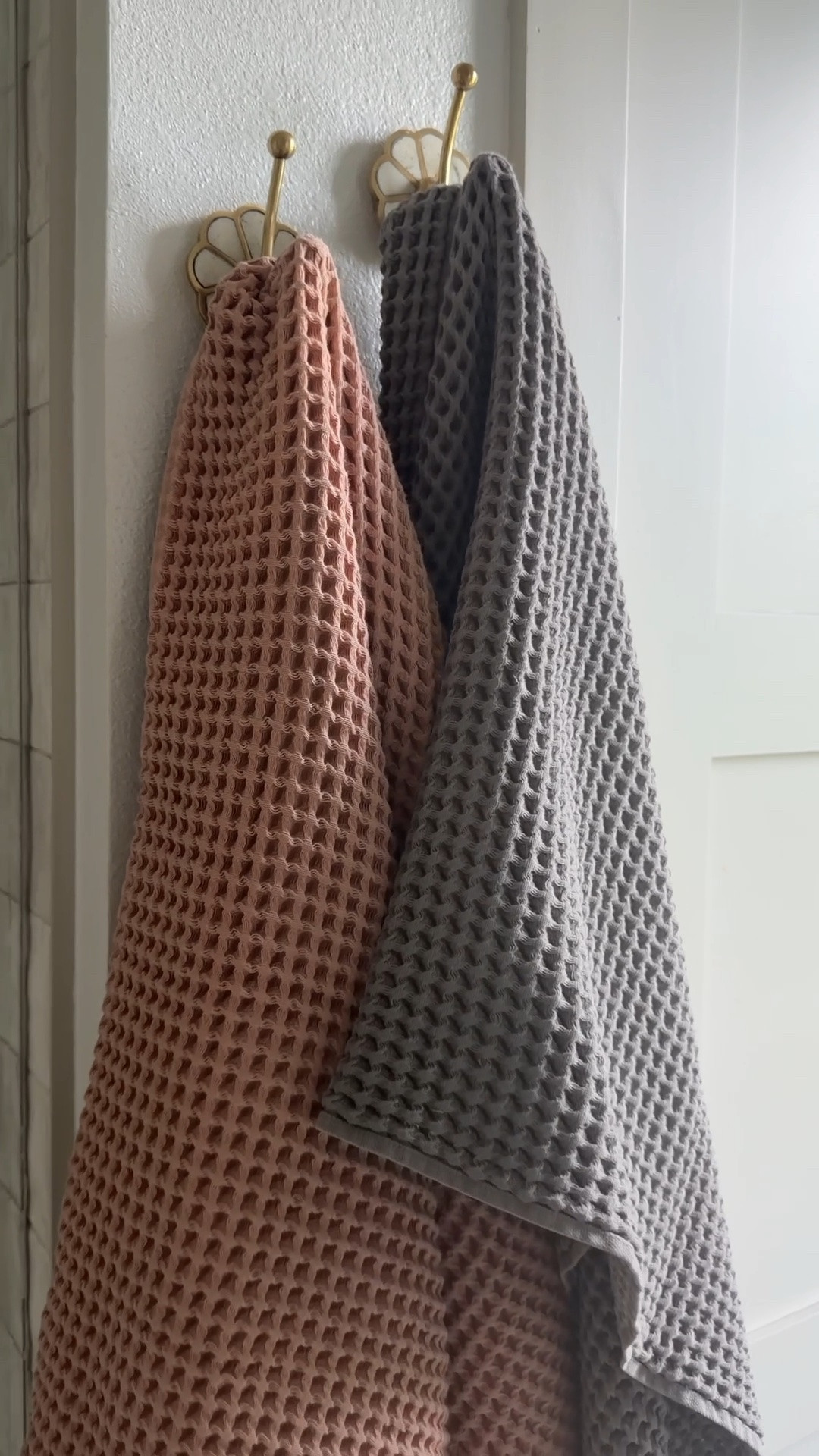Favorite waffle towels for years o  sale now
Use code SPOILEDHOME20 on hooks

#LTKvlog