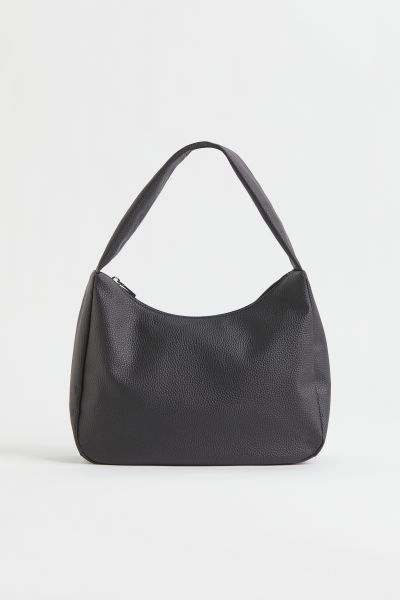 Small shoulder bag in faux leather. Short shoulder strap, zipper at top, and an inner compartment... | H&M (US + CA)