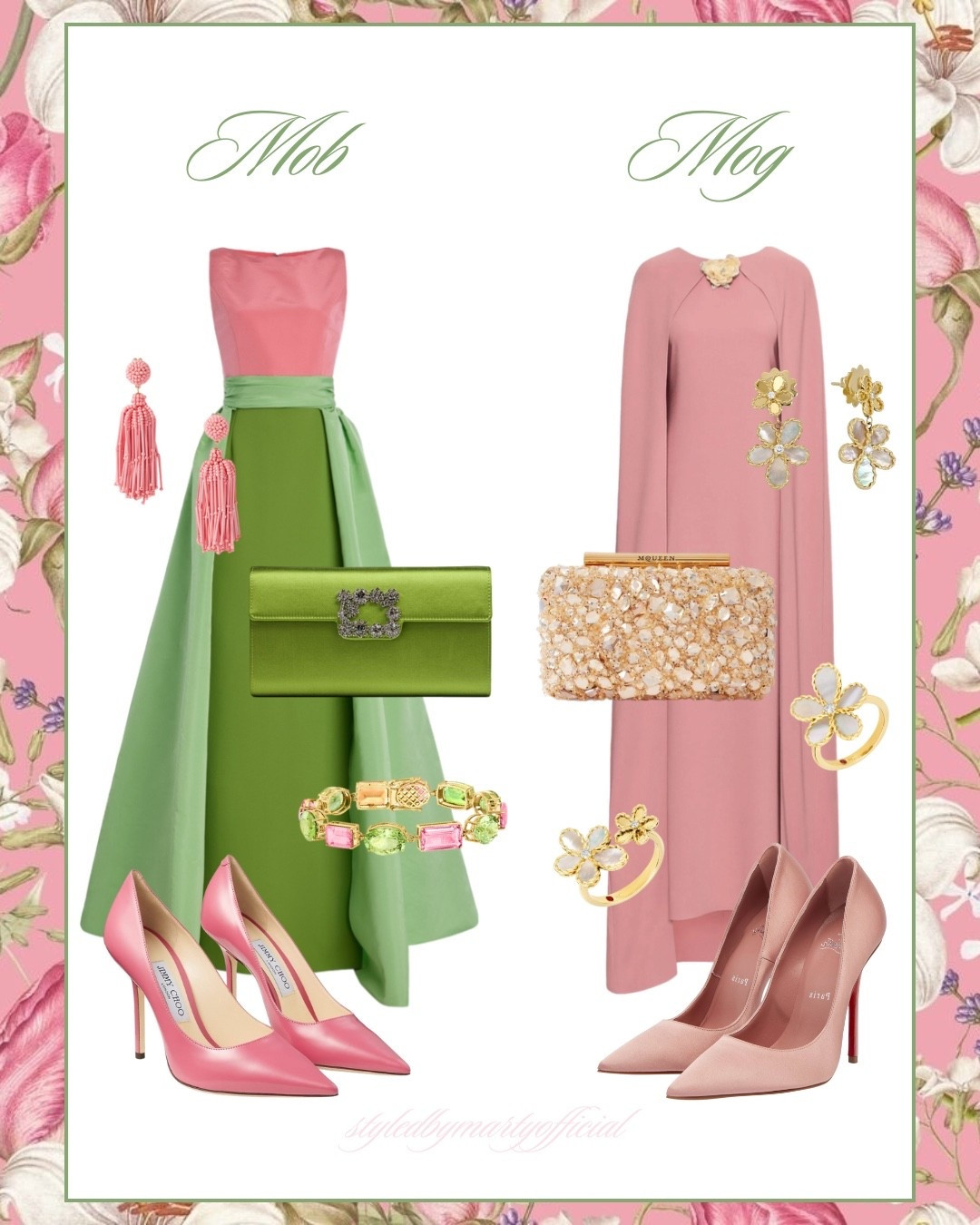 Mob (Mother of the Bride) or Mog (Mother of the Groom) ?💕


Mother of the bride dress, mother of the groom dress, spring wedding, spring wedding dress, wedding guest dress, gown, pink gown, caped gown, wedding guest dress spring, wedding guest outfit, luxury fashion 

#LTKSeasonal #LTKOver40 #LTKWedding