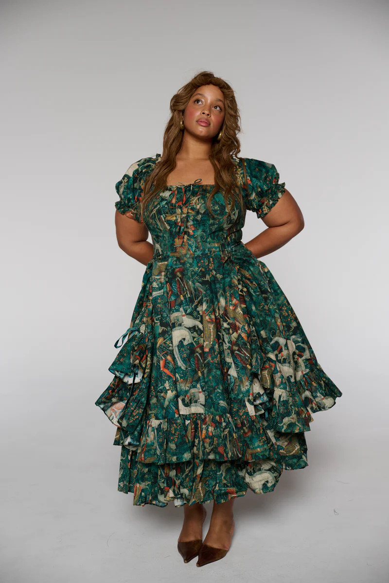 The Unicorn Defends Himself Cinema Dress | Selkie Collection