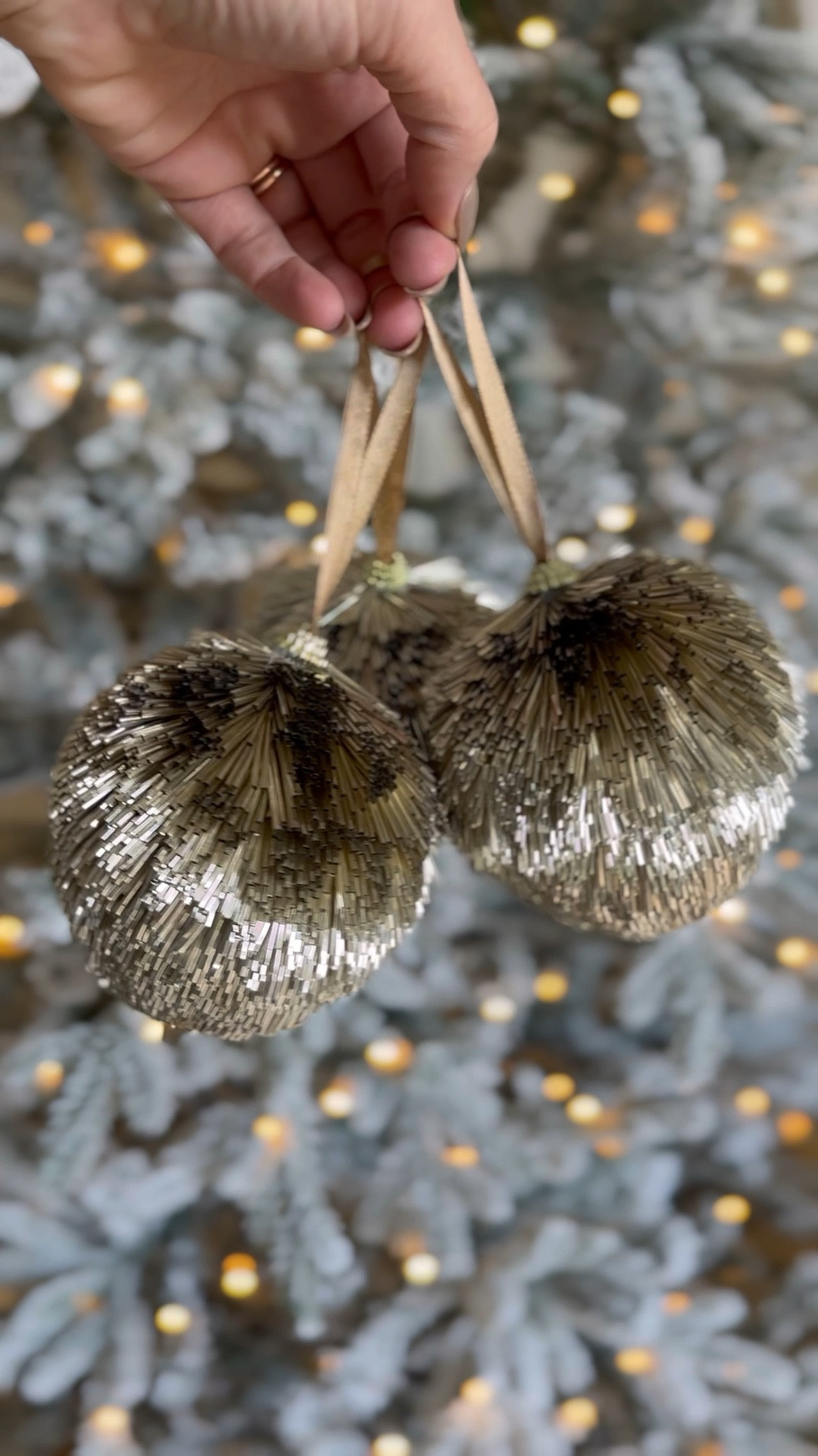 My FAVORITE ornaments that I found on Amazon this year! Back in stock — high sell out risk! These are SO pretty!

#LTKFindsUnder50 #LTKHome #LTKHoliday