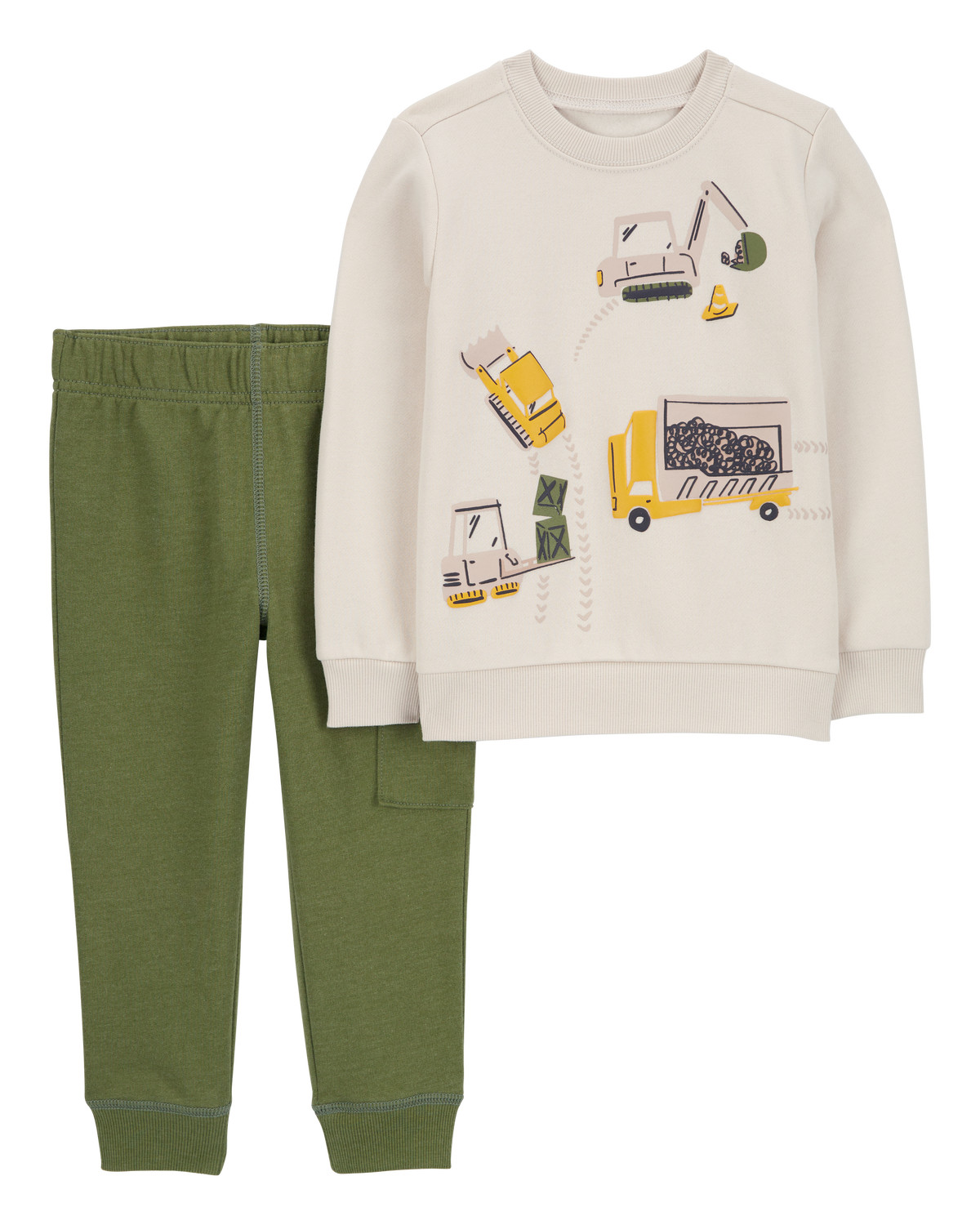 Toddler 2-Piece Construction Pullover & Jogger Set - Carter's | Carter's | Carter's Inc