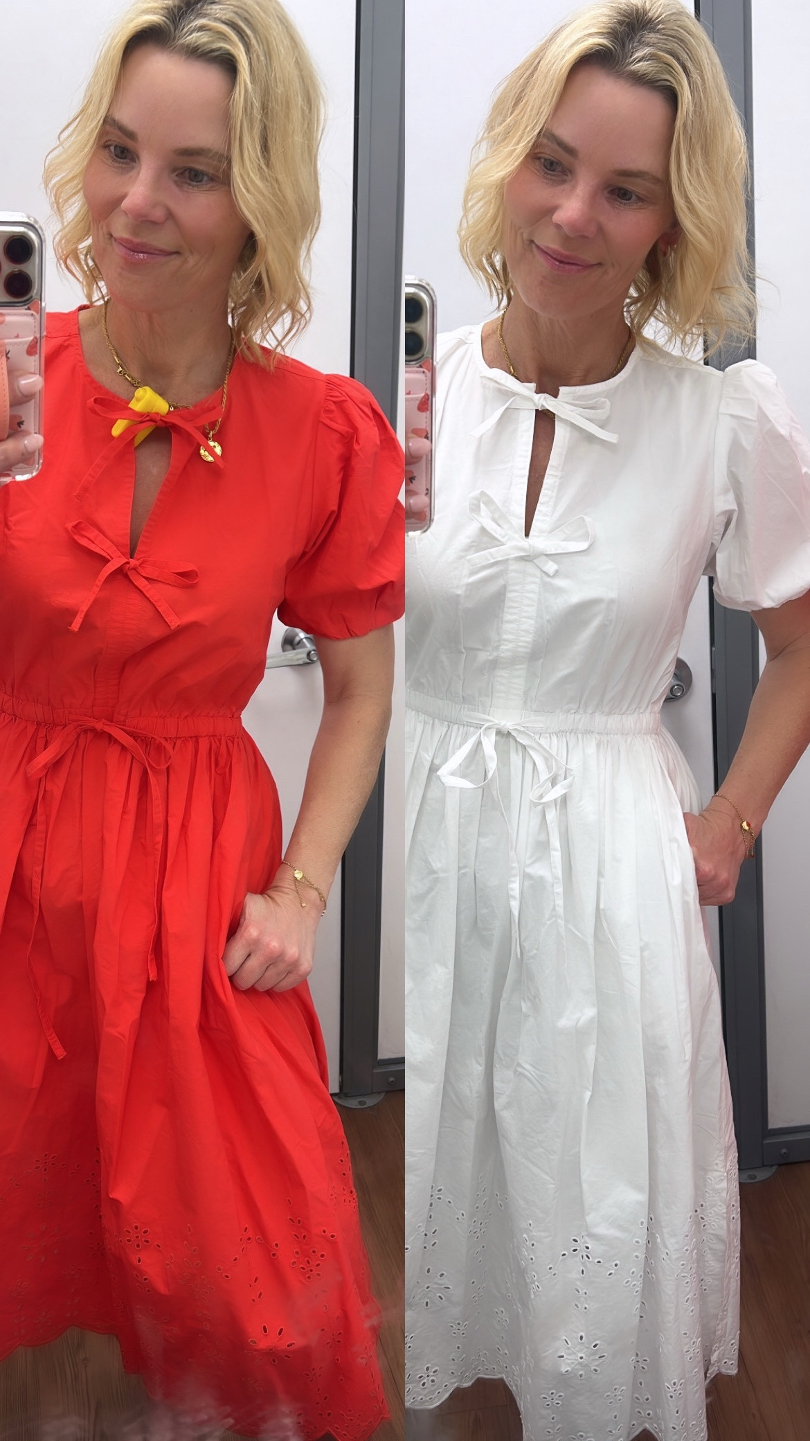 This Spring eyelet midi with pockets is a gem of a dress. Size down. All sizes available. 3 colors. 
ONLY $34.00

#easterdress
#walmartfashion
@walmartfashion



#LTKFindsUnder50 #LTKWorkwear #LTKStyleTip