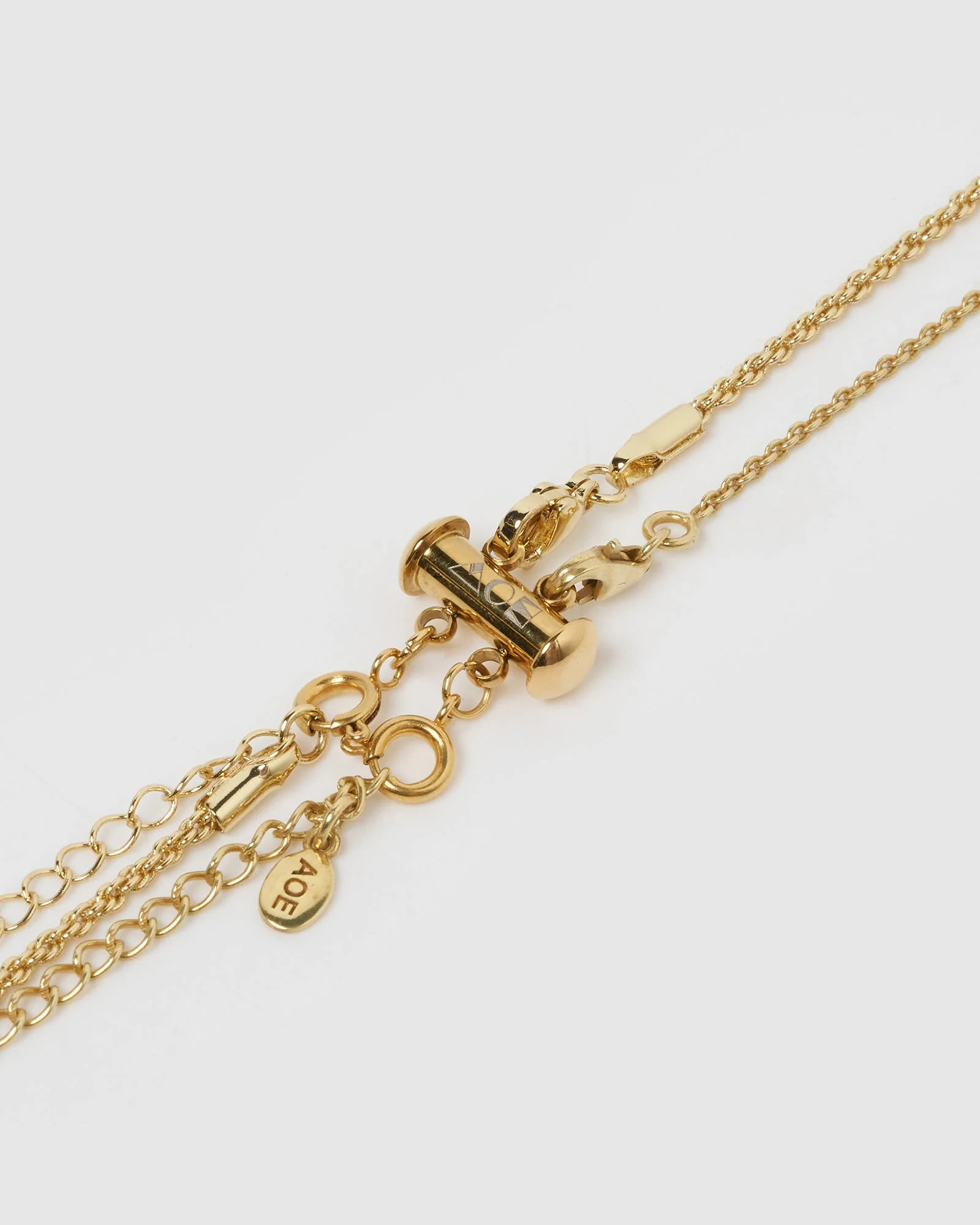 Necklace Stacking Clasp - Gold | Arms Of Eve