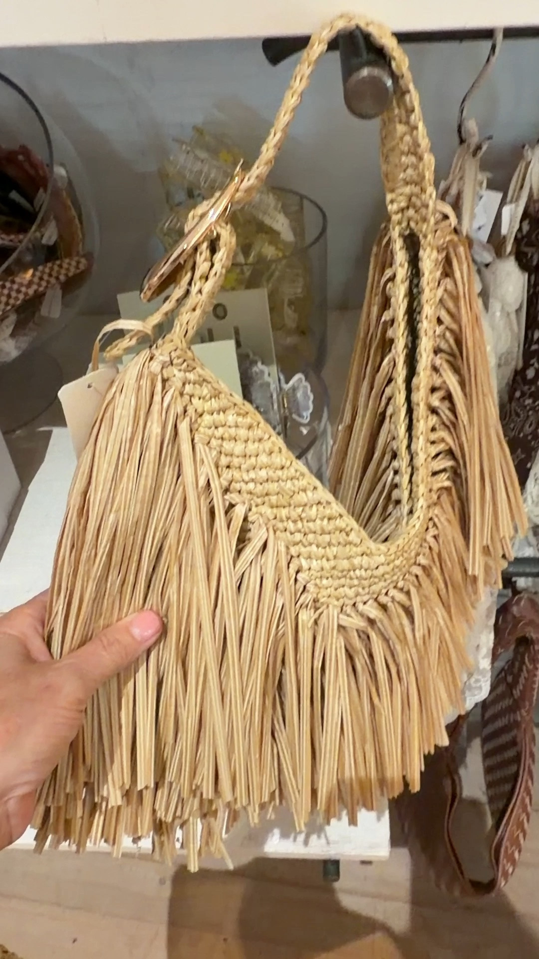 Fringe bobo bag