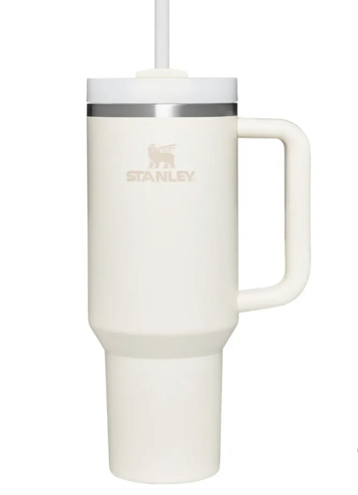 Stanley 40oz Stainless Steel Tumbler H2.0 Flowstate Quencher Cream | Walmart (US)