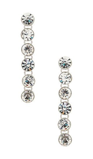 Miranda Earrings in Silver | Revolve Clothing (Global)