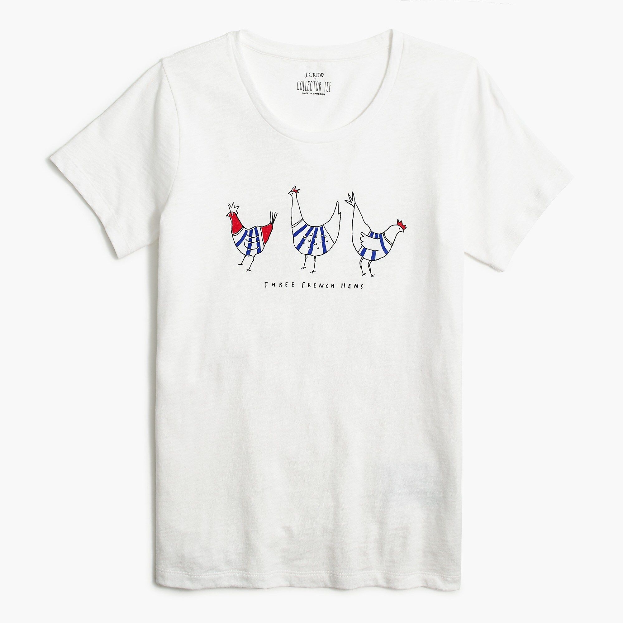 French hens graphic T-shirt | J.Crew Factory