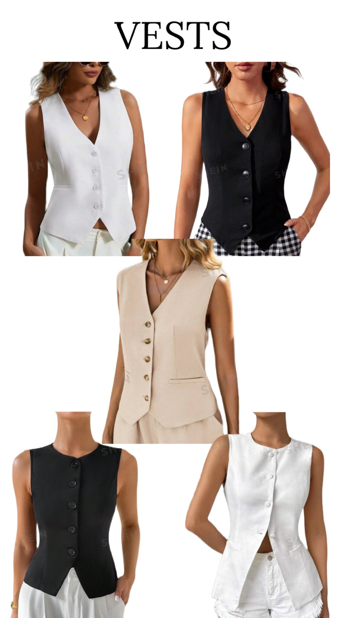 SUMMER FASHION TRENDS: VESTS 🤍

#LTKStyleTip #LTKFindsUnder100 #LTKFindsUnder50