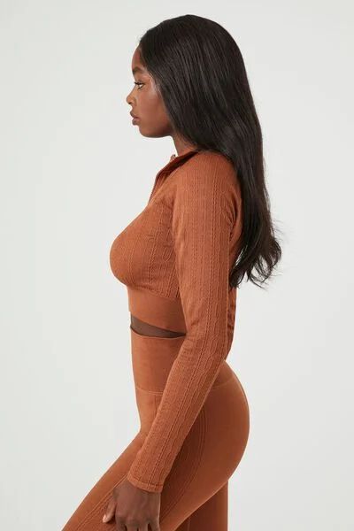 Active Seamless Cropped Jacket | Forever 21 (US)