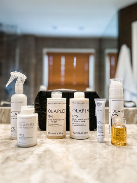 My Hair Care Routine | With hard water and highlights, my hair was starting to feel really brittle. I’ve been using Olaplex for about a month now and people are asking me “what did you do to your hair? It looks amazing!”

I use no. 0 - spray it on dry hair and apply no. 3 - 2x per week.
Then wash with no. 4 and condition with no. 5 - I do this daily. Followed by no. 6, no. 7, & no. 9 combing each one through and I only apply these mid to ends, not at the roots.  

The brush I use is @drybar Lemon Bar

#LTKFind #LTKbeauty #LTKunder50
