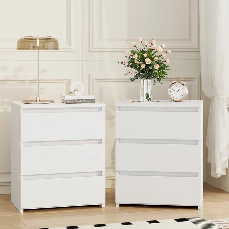 Bozidar 3 - Drawer Nightstand | Wayfair North America