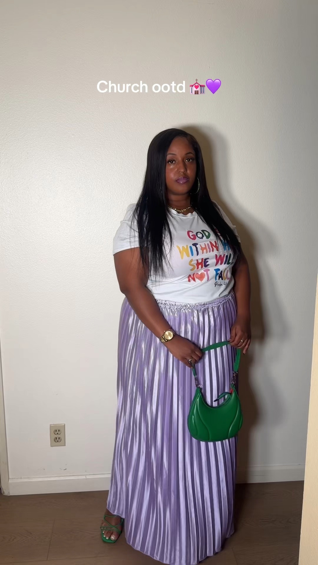 Church ootd 💒💜 

Current lavender skirt is sold out but I found multiple alternatives on shein & amazon that are linked 💚

#LTKgrwm #LTKPlusSize #LTKootd