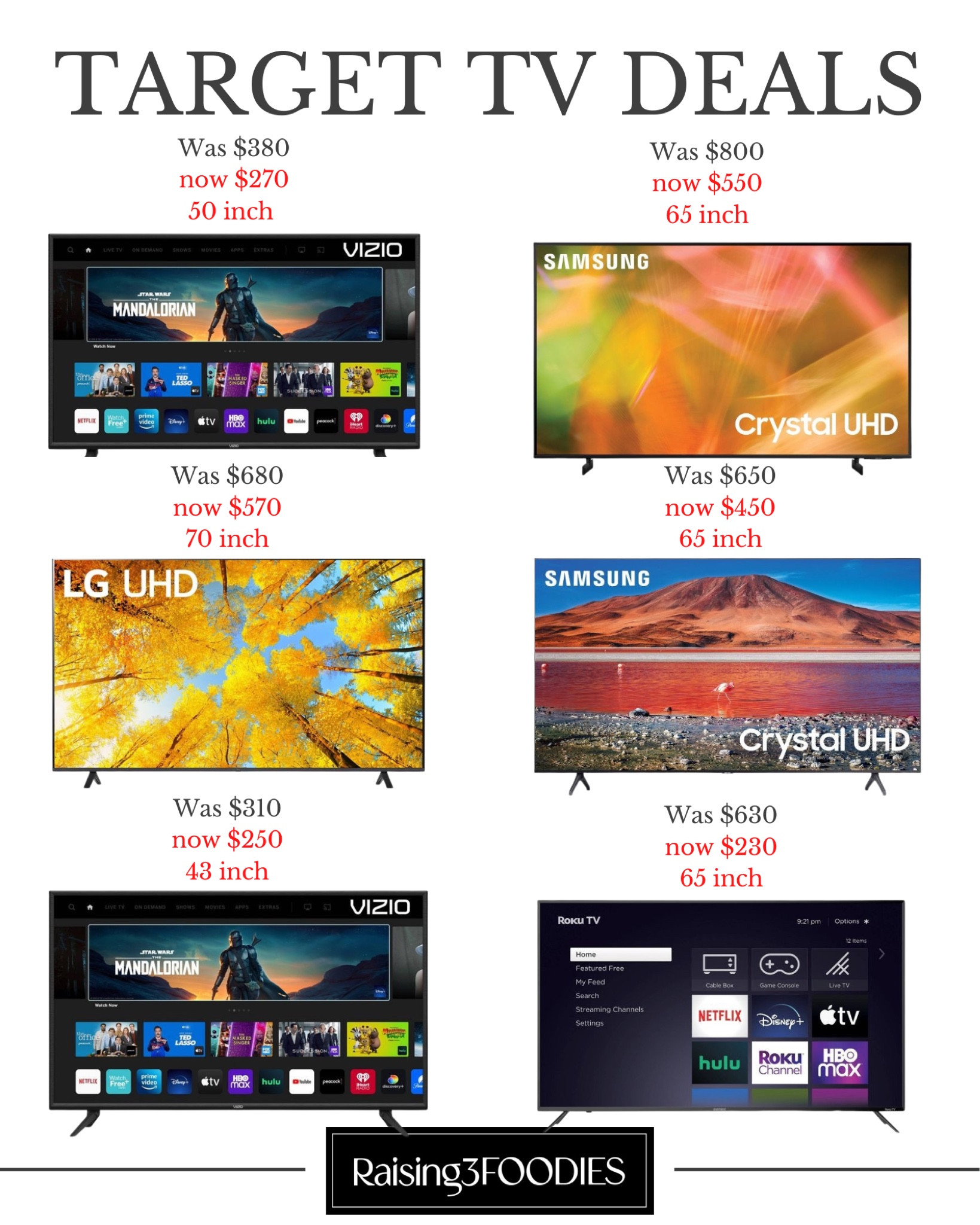 Target TV Black Friday deals! 🙌🏻🙌🏻

#LTKsalealert #LTKCyberweek #LTKHoliday