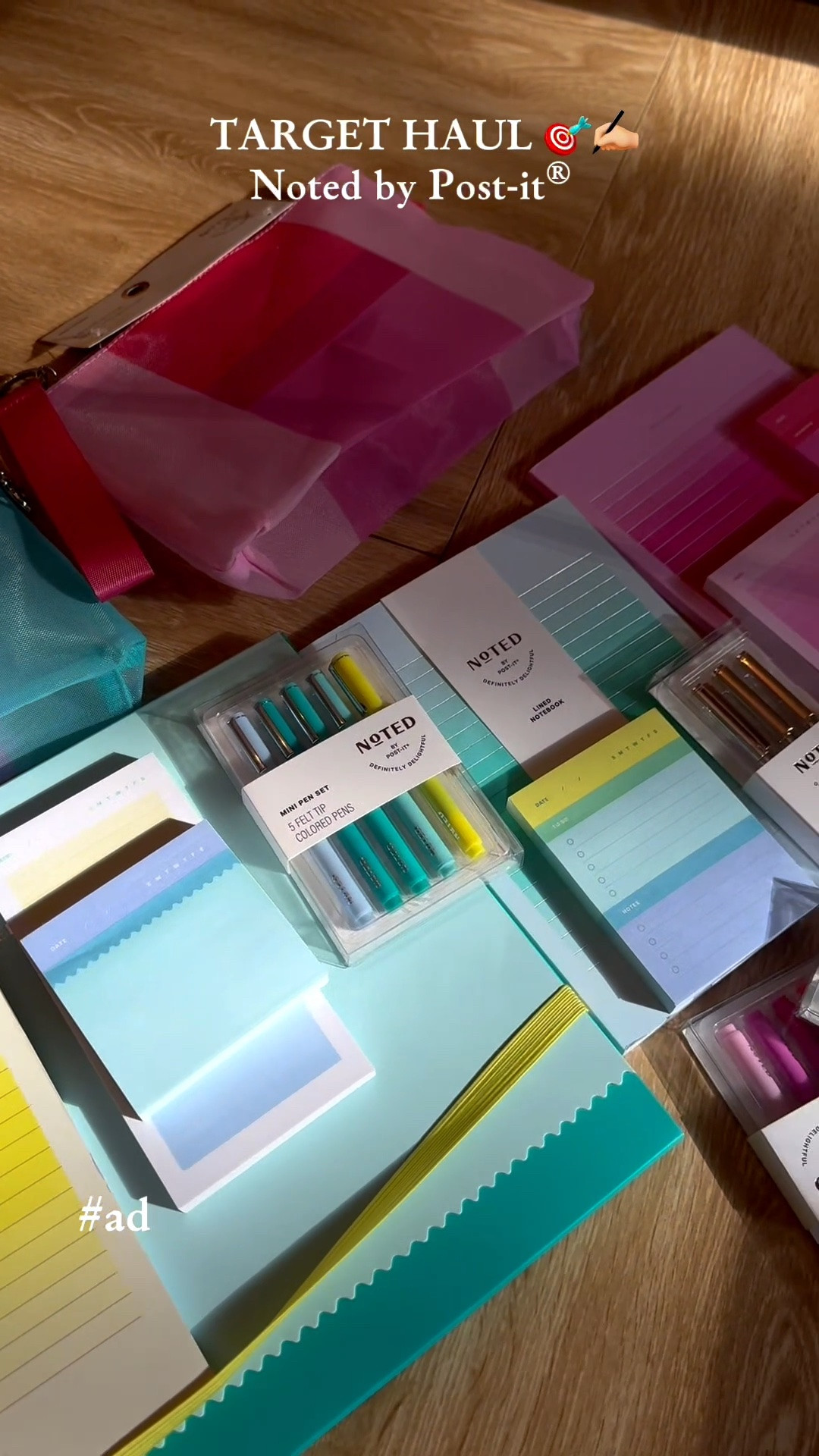#ad Loveeeee the new Noted by Post-it — sold exclusively at Target for a limited time! SO CUTE! Run to grab yours before they’re gone 🏃🏽‍♀️💨🛼🤸🏻✨ #TargetPartner #notedbypostit @postit @target https://on.ltk.com/+uUbbpXhabFl4-ovRMrQ07Q