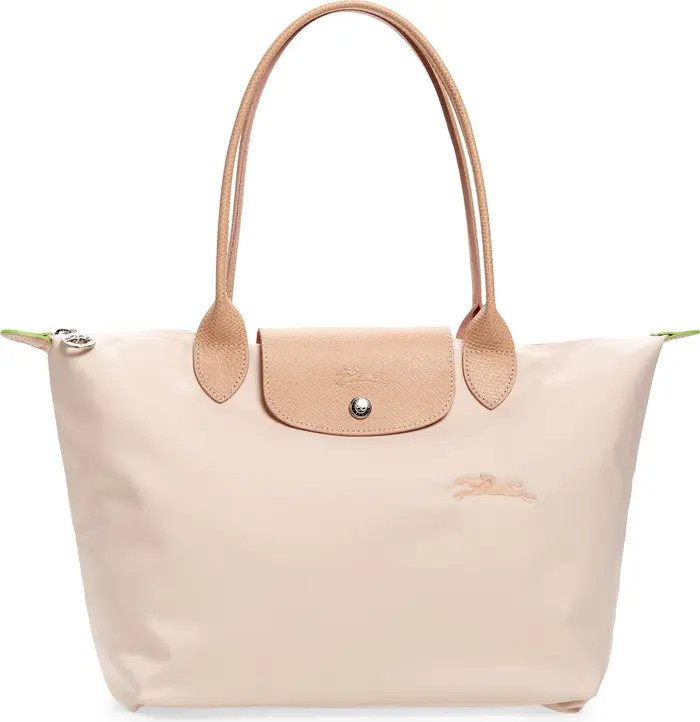 Longchamp Le Pliage Green Recycled Canvas Small Shoulder Tote Bag | Nordstrom | Nordstrom