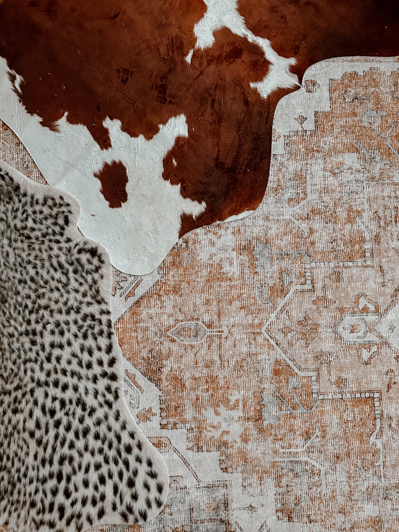 Boho western style rugs. Boho western glam rugs. Assorted stacked affordable rugs in my home 

#LTKSeasonal #LTKhome #LTKfindsunder50