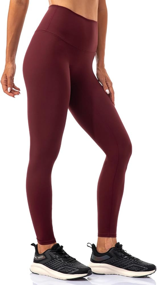 Ukaste Women's Studio Essential Yoga Leggings 21"/23"/25"/28" - Brushed Soft No Front Seam Workou... | Amazon (US)