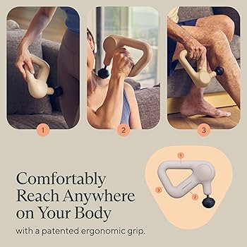 TheraGun Relief Handheld Percussion Massage Gun - Easy-to-Use, Comfortable & Light Personal Massa... | Amazon (US)
