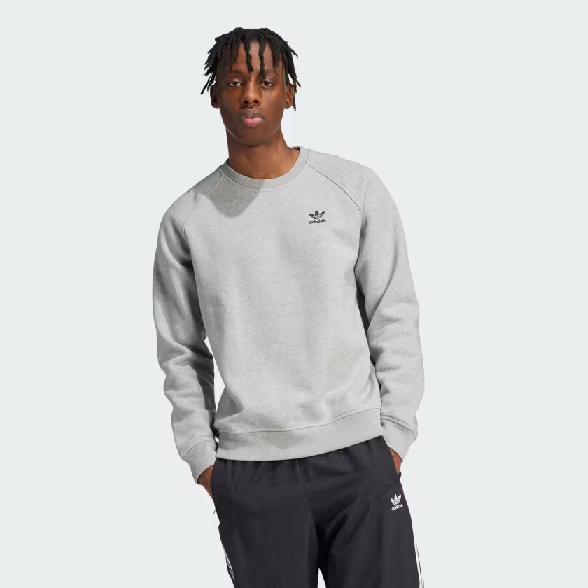 Trefoil Essentials Crew Sweatshirt | adidas (UK)