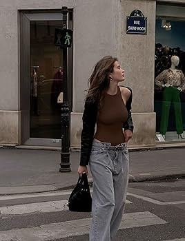 Women's Tummy Control Shapewear Bodysuit High Neck Seamless Body Shaper Sleeveless Racerback Thon... | Amazon (US)